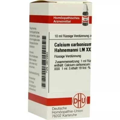 CALCIUM CARBONICUM Hahnemanni LM XXX Fortynding, 10 ml