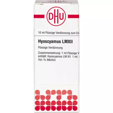 HYOSCYAMUS LM XII Fortynding, 10 ml