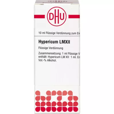 HYPERICUM LM XII Diluție, 10 ml