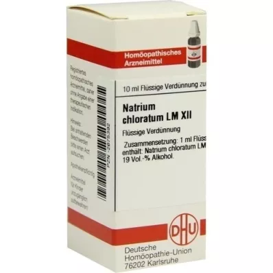 NATRIUM CHLORATUM LM XII Fortynding, 10 ml