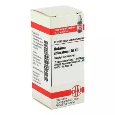NATRIUM CHLORATUM LM XII Fortynding, 10 ml
