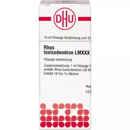 RHUS TOXICODENDRON LM XXX Fortynding, 10 ml