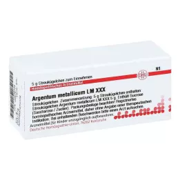 ARGENTUM METALLICUM LM XXX Globuli, 5 g