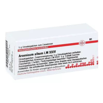 ARSENICUM ALBUM LM XXIV Globuli, 5 g