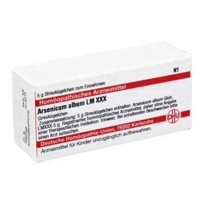 ARSENICUM ALBUM LM XXX Globuli, 5 g
