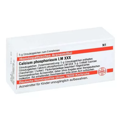 CALCIUM PHOSPHORICUM LM XXX Globuli, 5 g