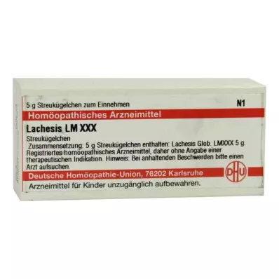 LACHESIS LM XXX Globuli, 5 g