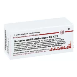 MERCURIUS SOLUBILIS Hahnemanni LM XXIV Kugler, 5 g