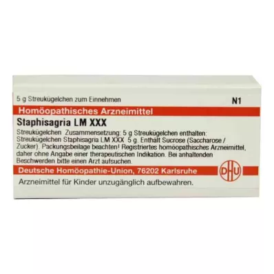 STAPHISAGRIA LM XXX Globule, 5 g STAPHISAGRIA LM XXX Globule, 5 g