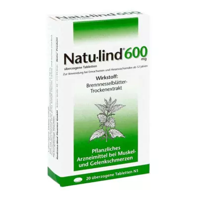 NATULIND 600 mg comprimate filmate, 20 buc NATULIND 600 mg comprimate filmate, 20 buc