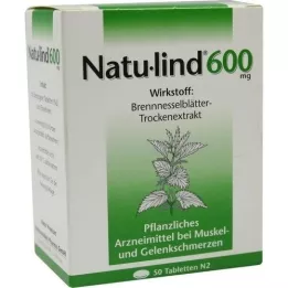NATULIND 600 mg overtrukne tabletter, 50 stk