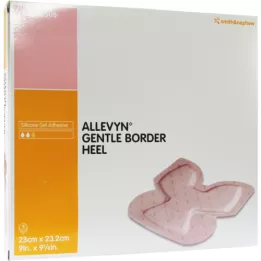 ALLEVYN Gentle Border Heel skumbandage, 5 stk