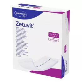 ZETUVIT Sugekompresser sterile 20x20 cm, 15 stk