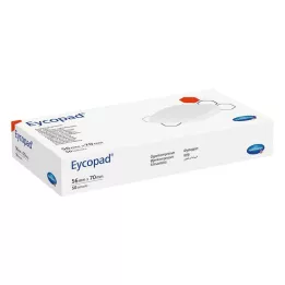 EYCOPAD Øjenkompresser 56x70 mm usterile, 50 stk