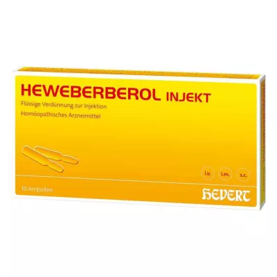 HEWEBERBEROL Injektionsampuller, 10 stk