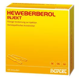 HEWEBERBEROL injektionsampuller, 100 stk