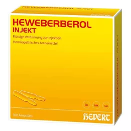 HEWEBERBEROL injektionsampuller, 100 stk