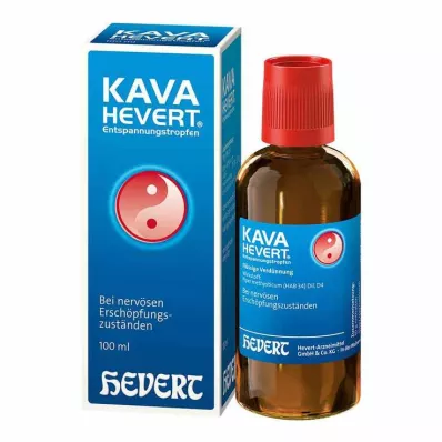 KAVA HEVERT Afslapningsdråber, 100 ml