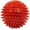 MASSAGEBALL Pindsvinekugle 9 cm rød, 1 stk