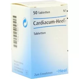 CARDIACUM Heel T-tabletter, 50 stk