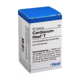 CARDIACUM Heel T-tabletter, 50 stk