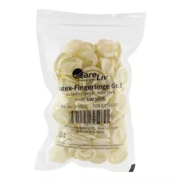 FINGERLING Latex OP Mărimea 3, 100 de bucăți