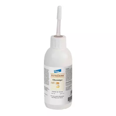 VETRIDERM Ørerens til hunde/katte, 100 ml VETRIDERM Ørerens til hunde/katte, 100 ml