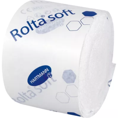 ROLTA blød syntetisk bomuldsbandage 6 cmx3 m, 50 stk