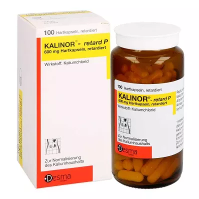 KALINOR retard P 600 mg capsule tari, 100 buc