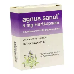 AGNUS SANOL Hårde kapsler, 30 stk