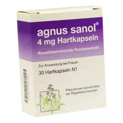 AGNUS SANOL Hårde kapsler, 30 stk