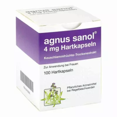 AGNUS SANOL Hårde kapsler, 100 stk