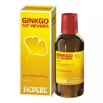 GINKGO BILOBA COMP.Hevert dråber, 100 ml GINKGO BILOBA COMP.Hevert dråber, 100 ml