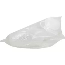 URINFLASCHE Kvinde plast 1 l m.hætte mælkeagtig, 1 stk