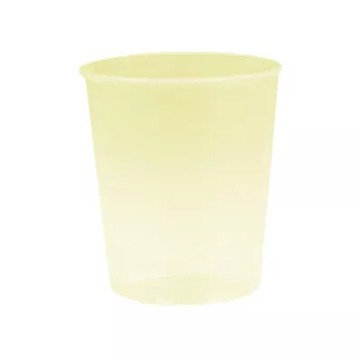 EINNEHMEGLAS Plast 30 ml gul, 10 stk