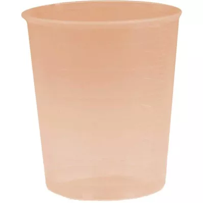 EINNEHMEGLAS Plast 30 ml rød, 10 stk