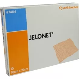 JELONET Tifon de parafină 10x10 cm steril, 10 buc