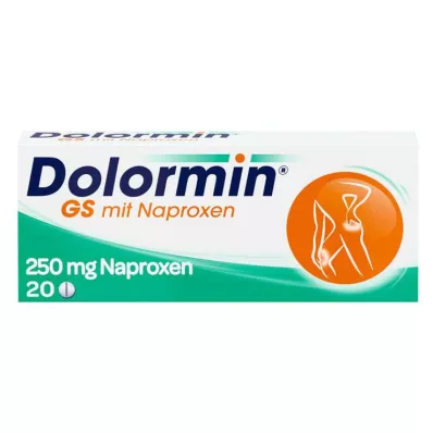 DOLORMIN GS med Naproxen-tabletter, 20 stk DOLORMIN GS med Naproxen-tabletter, 20 stk