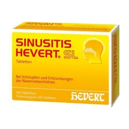 SINUSITIS HEVERT SL Tabletter, 300 stk