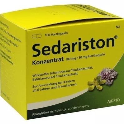 SEDARISTON Koncentrat af hårde kapsler, 100 stk