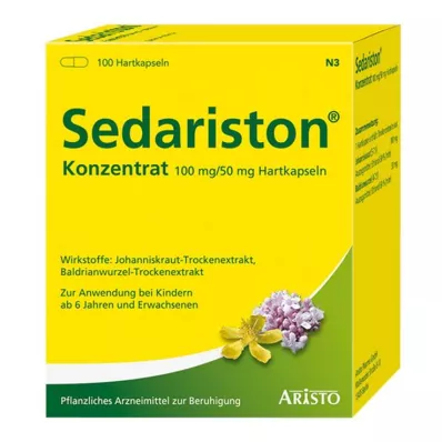 SEDARISTON Koncentrat af hårde kapsler, 100 stk