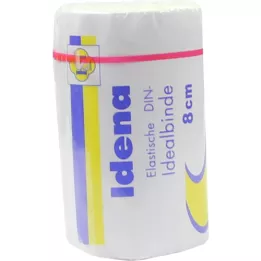 IDENA Ideal bandager 8 cm løkkekant, 1 stk