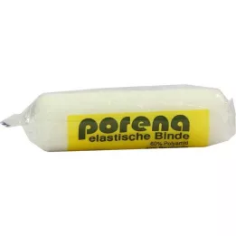PORENA Elastisk gazebind 10 cm hvid med cello, 1 stk