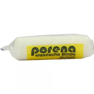 PORENA Elastisk gazebind 10 cm hvid med cello, 1 stk