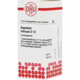 ARGENTUM NITRICUM D 12 kugler, 10 g