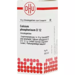 CALCIUM PHOSPHORICUM D 12 kugler, 10 g