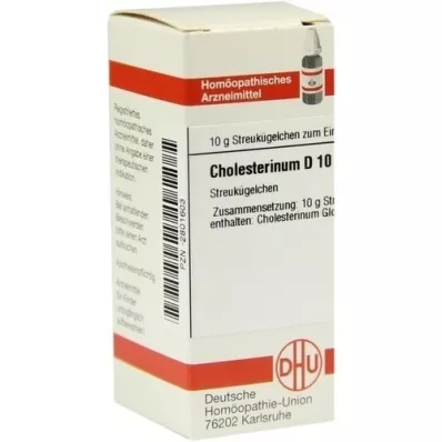 CHOLESTERINUM D 10 kugler, 10 g