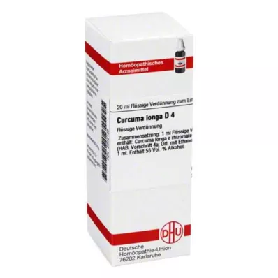 CURCUMA LONGA D 4 fortynding, 20 ml