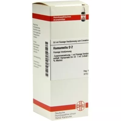 HAMAMELIS D 2-fortynding, 50 ml