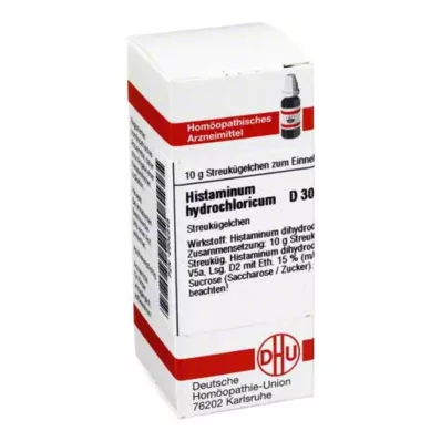 HISTAMINUM hydrochloricum D 30 kugler, 10 g